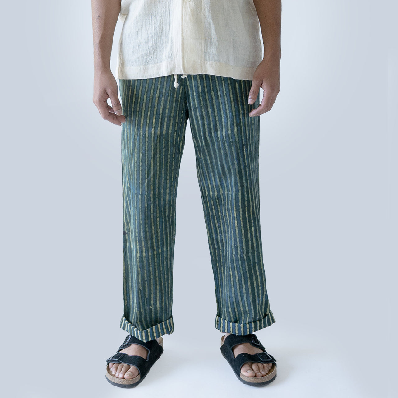 Dada Pants (Green Stripe)