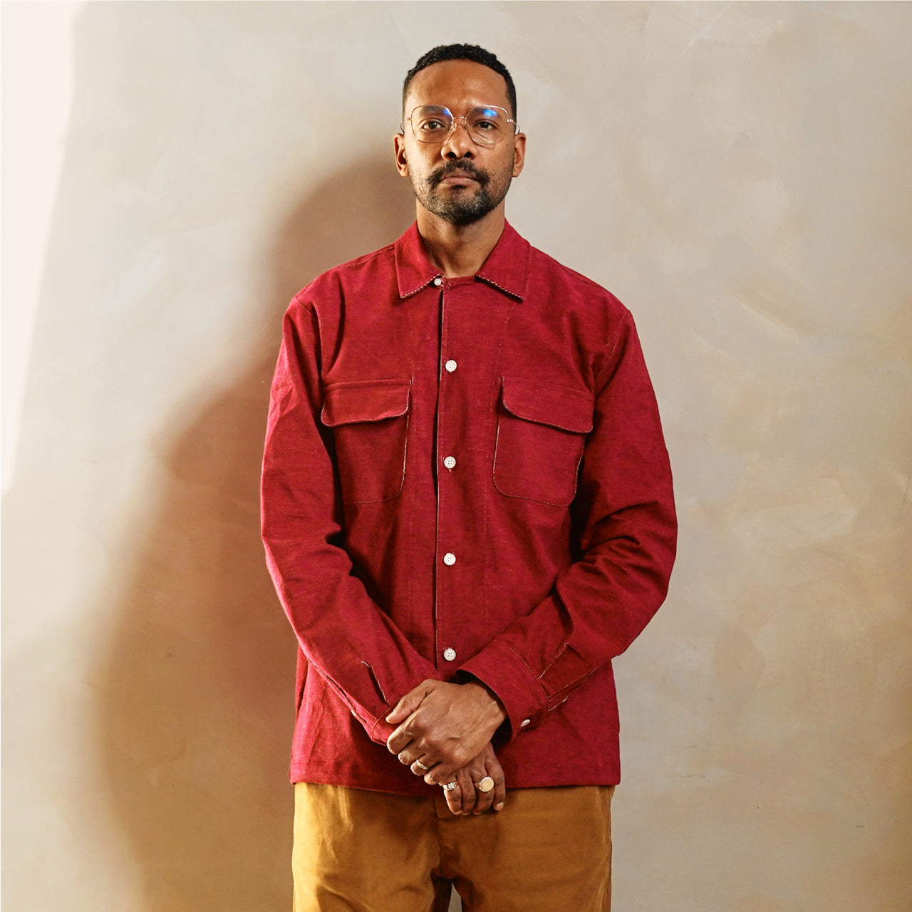 Cantonment Shirt (Amaranth)