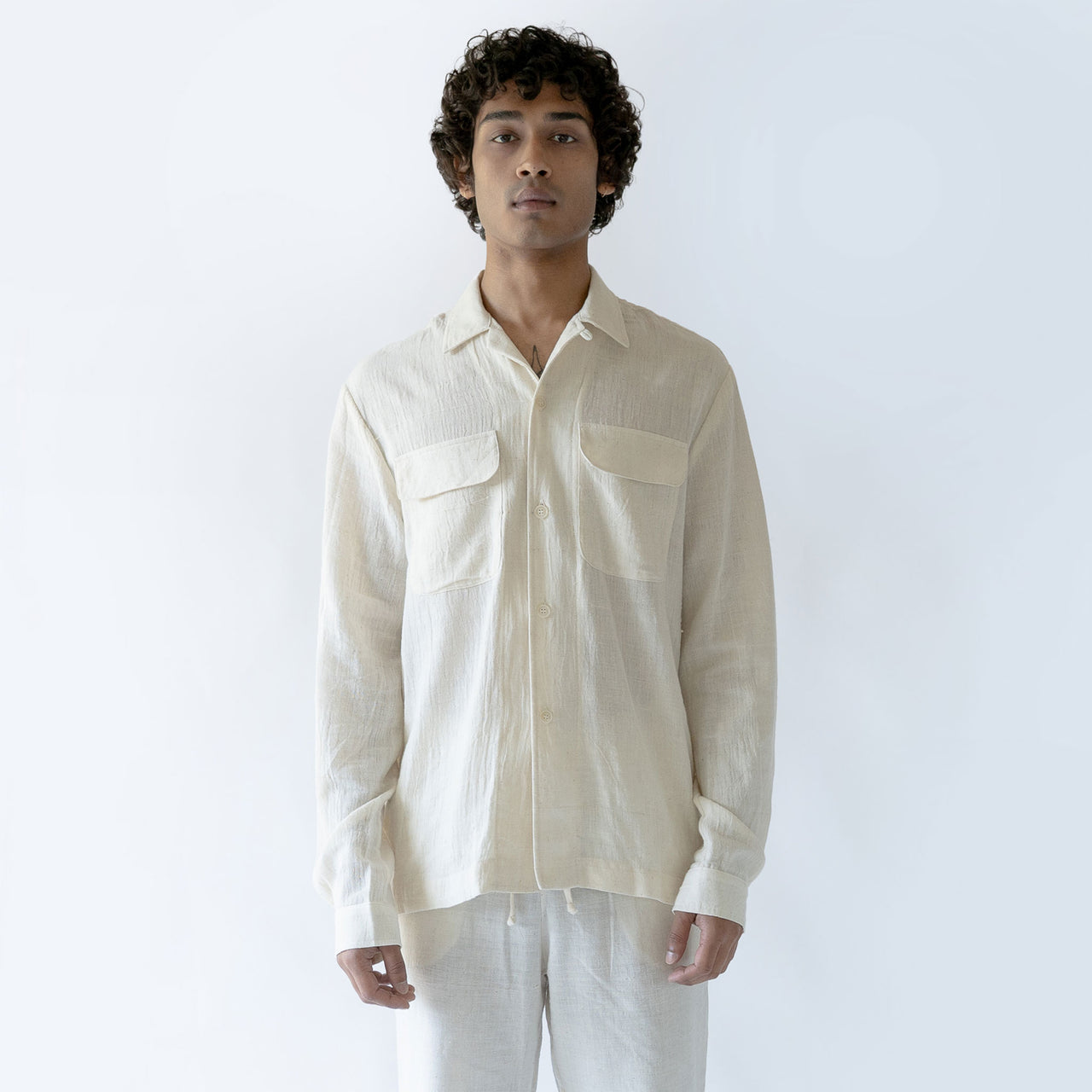 The Cantonment Shirt (Unbleached)